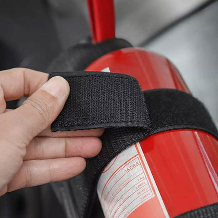 Auto Car Fire Extinguisher Mount Holder Strap Fixing Belt Car Fire Extinguisher