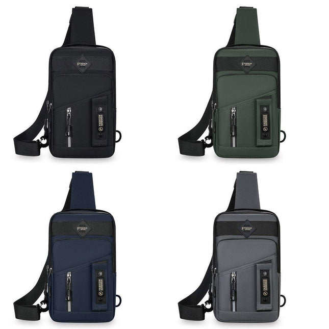 Casual Multifunctional Crossbody Bag for Men Travel Outdoor Hiking and Sports