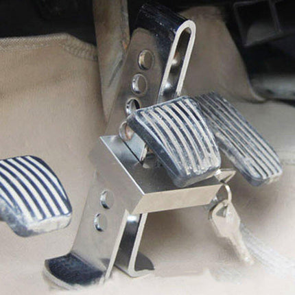 Universal Car Anti-Theft Clutch Throttle Brake Lock 8/9 Holes Security Lock