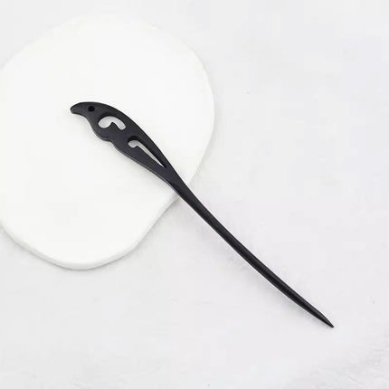 Retro Wooden Carved Hair Sticks Women Hairpin Barrette Chopsticks Accessories - Aimall
