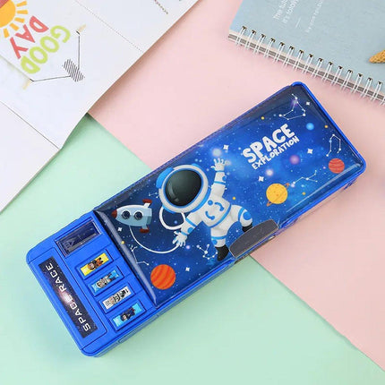 Astronaut Multifunctional Pencil Case for Stationery School Supplies Organiser