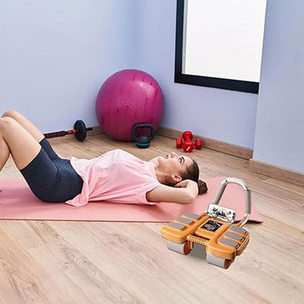 Four Wheel Abdominal Exercise Roller Elbow Support for Core Strength Training