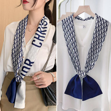 Women Lady Quality Large Square Artistic Silk Scarf Wrap Shawl-90*90cm - Aimall