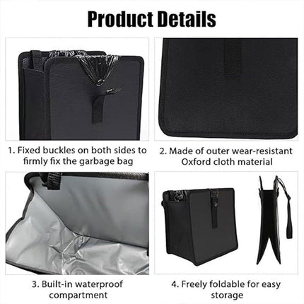 Car Interior Seat Organizer Hanging Storage Pocket Bag Gap Holder for Accessory
