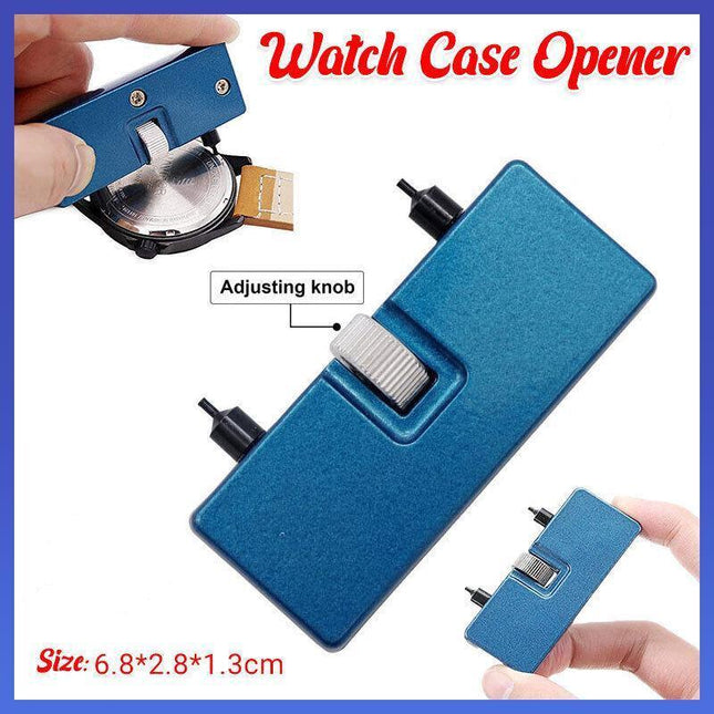 Watch Back Case Cover Opener Remover Wrench Repair Kit Removal Watchmaker Tool - Aimall