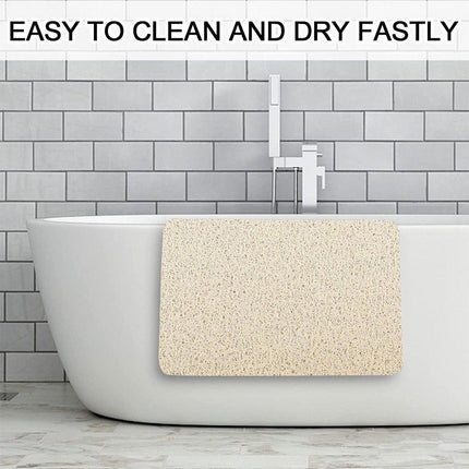 Anti Slip Bathroom Mat Non Slip Shower Floor Mat Quick Dry Soft Comfortable Rug