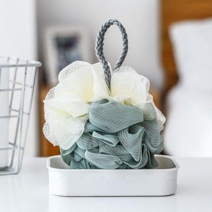 Bath Ball Mermaid Loofah Sponge Bath Puff Soft Ball Body Exfoliate Wash Shower