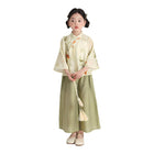 Summer New Chinese Style Suit for Girls Traditional Outfit High-Quality