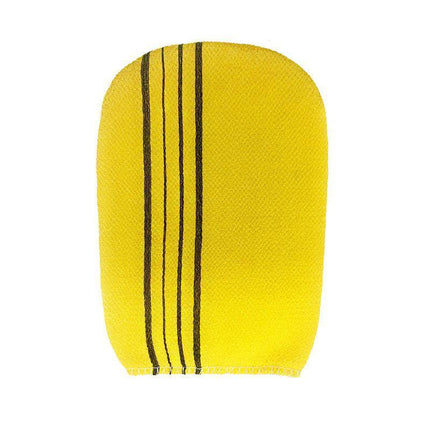 Fiber Cleaner Bath Glove Exfoliating Towel Body Rub Shower Scrub Glove Washcloth - Aimall