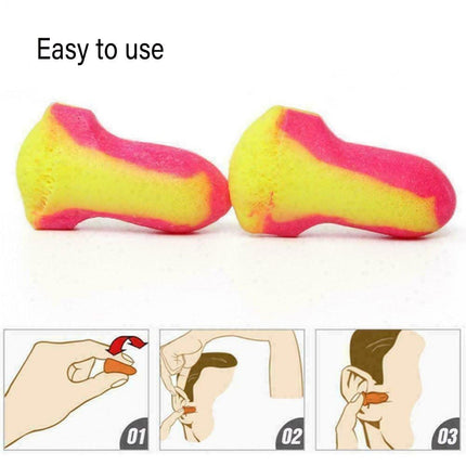 Noise Cancelling Sleep Earplug Anti-snoring Learning Soundproof Reusable Earplug