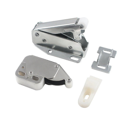 5 Sets Cabinet Door Latch Elephant Trunk Auto Rebound Wardrobe Pusher Catch Kit