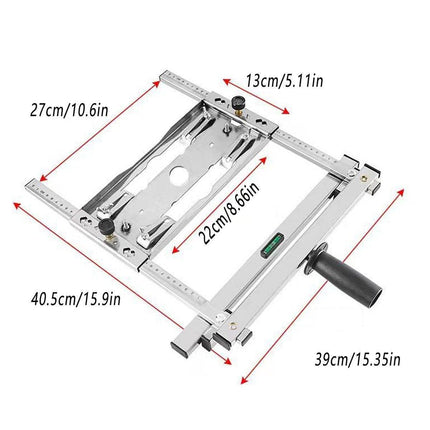 Adjustable Edge Guide Positioner for Trumpet Cutting Machine Cutting Board Tool