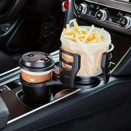 Rotatable Car Cup Holder Multifunctional Drink Holder Adjustable for Vehicle Use