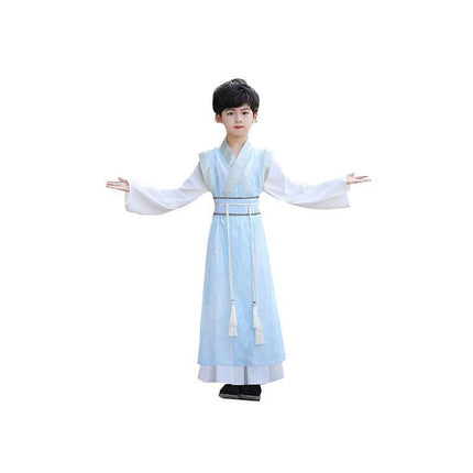 Boys Children's Ancient Costumes Summer Chinese Style Young Master's Clothes - Aimall