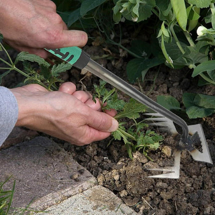 Garden Weeding Digging Tool Farm Household Hoe Durable Handheld Weeder Artifact