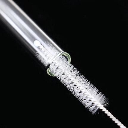10PCS Nylon Straw Brush Cleaner Bottle Tube Pipe Small Long Cleaning - Aimall