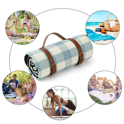 Picnic Mat Moisture Proof Outdoor Tent Grass Beach Cloth Camping Mat for Travel
