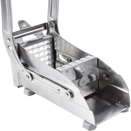 Chip Potato Chipper Maker French Fries Dicer Slicer Chopper Cutter + 2 Blades - Aimall