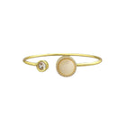 Cat Eye Bracelet Ring Set Fashion Jewellery Women Adjustable Accessories