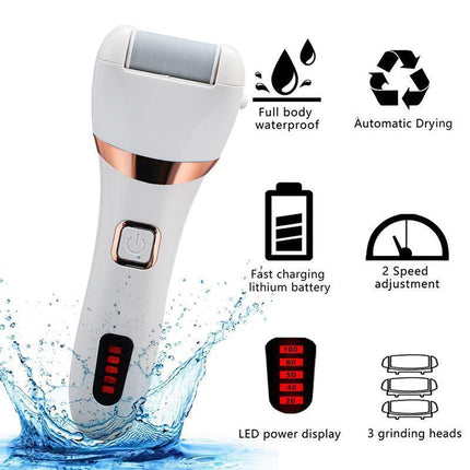 Electric Care Pedicure Kit Foot File Hard Dead Skin Callus Remover Foot Grinder - Aimall