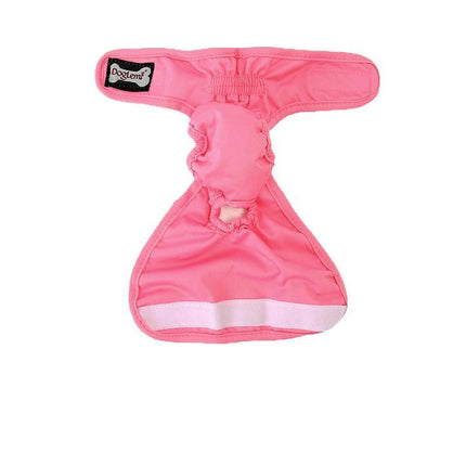Female Dog Puppy Nappy Diapers Wrap Band Sanitary Pants Underpants XS-XL OZ Pink - Aimall