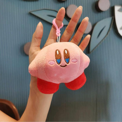 Star Kirby Plush Doll Toy Waddle Dee Doo Game Bag Pendant Keychain Toy AU - Aimall