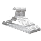 10PCS Metal Clothing Hangers Anti-slip Aluminium Alloy Drying Rack Coat Hanger