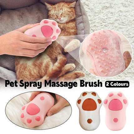 Pet Spray Massage Comb for Cats Dogs Cleaning Grooming Shedding Detangling Brush