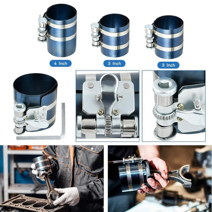 11X Auto Engine Piston Ring Service Tool Set Compressor Tools Kit for Car