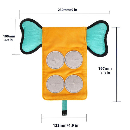 Interactive Dog Puzzle Toys Food Dispensing Stress Relief Hidden Treat Training