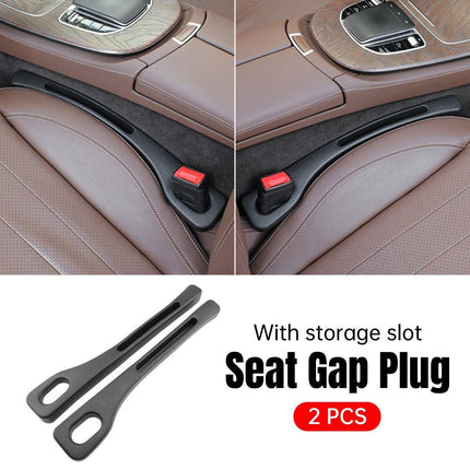 2PCS Vehicle Seat Gap Filler Leak-Proof Strip Organizer for Side Crevice Storage