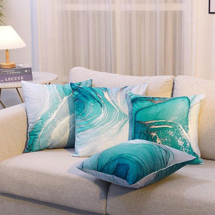 4PCS Home Printed Pillow Cases Decorative Cushion Covers Sofa Pillow Covers