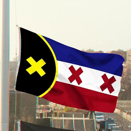 150x90CM Lmanburg Flag Dream SMP Freedom Lmanberg Flag with Brass Grommet - Aimall