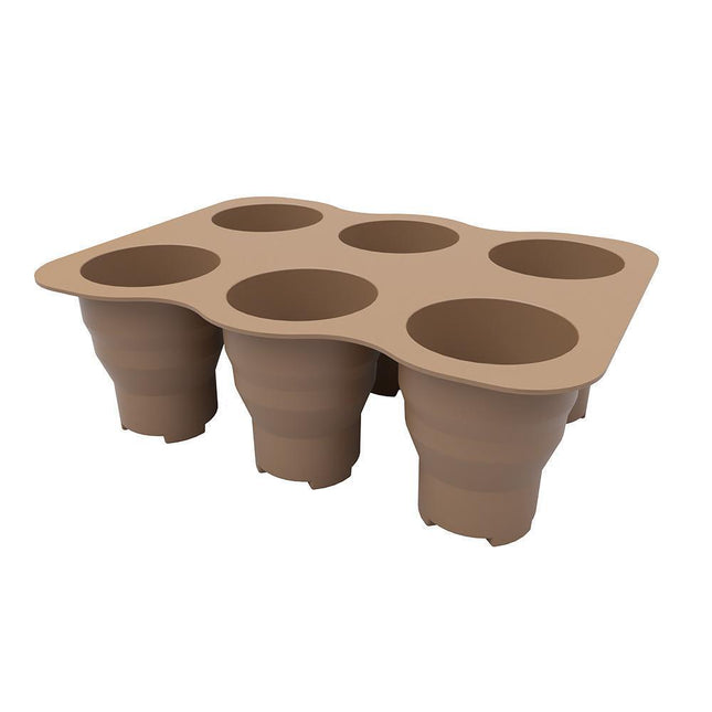 3pcs Foldable Silicone Plant Germination Seed Starter for Vegetables Flowers