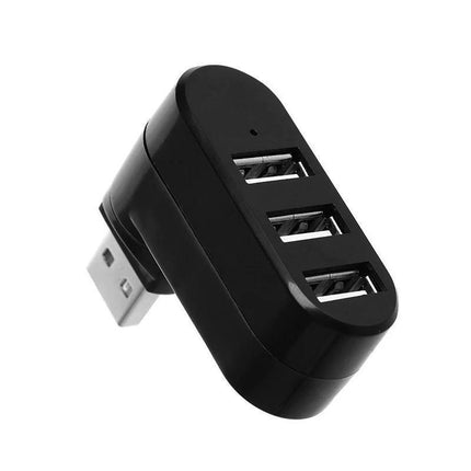 3 Port USB HUB Distribution Splitter Adapter Super Speed Data Hub For Laptop PC - Aimall