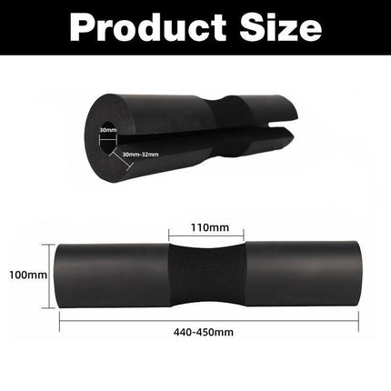 Squat Pad Barbell for Squats Lunges Hip Thrusts Neck Shoulder Protective Support - Aimall