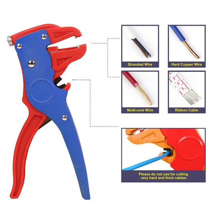 2in1 Wire Stripper Electrical Crimping Pliers Multifunction Duck Beak Plier Tool