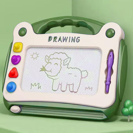 Magnetic Drawing Board Sketch Pad Doodle Writing Craft Children Kids Toy Gifts - Aimall