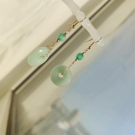 Women Earrings Fashion Dangle Earrings Chinese Style Earring Retro Drop Earrings - Aimall