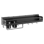 Perforation Free Kitchen Storage Rack Wall Hanging Chopsticks Knife Holder