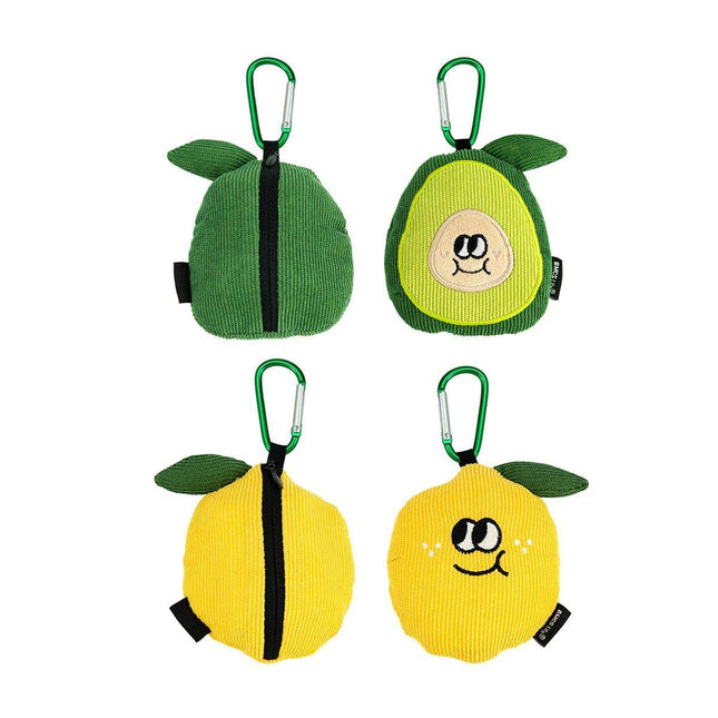 Cartoon Fruit Shopping Bag Cute Doll Folding Eco-Friendly Pendant Tote Bag