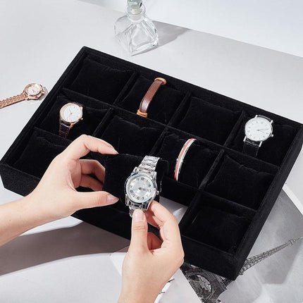 Luxury Watch Storage Tray Organizer Display Stand for Watches and Jewelry Holder