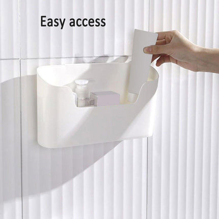 2PCS Wall Mounted Storage Rack Kitchen Bathroom Cabinet Door Sundries Holder
