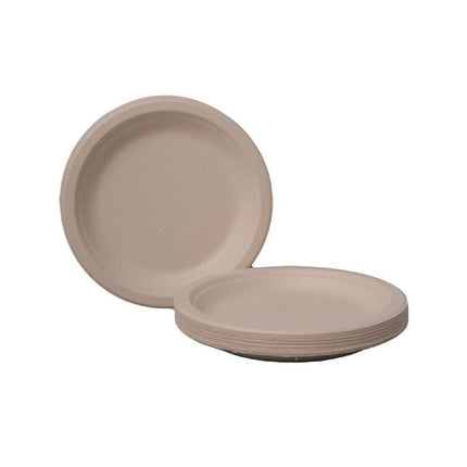 100x Biodegradable Sugarcane Paper Trays - Eco-Friendly & Durable for Food - Aimall