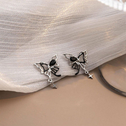 Stylish Hollow Butterfly Earrings for Women Lightweight Fashion Jewelry Elegant