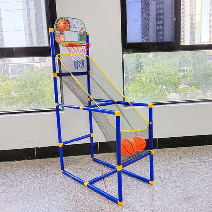 Portable Indoor Basketball Hoop Removable Shooting Game Set for Home Play