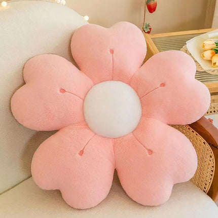 Flower Cushion Pillow Soft Butt Pad Comfortable Seat Cushion for Home and Office