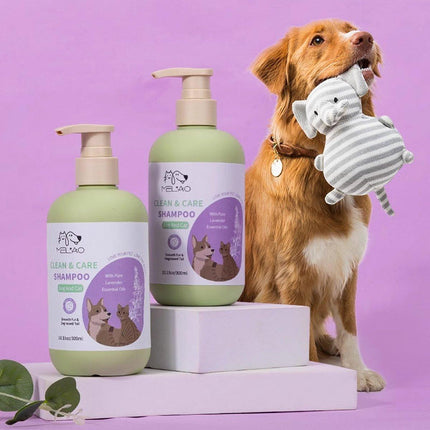 Pet Body Soap Bath Lotion Hair Protecting Knotted Cat Dog Shampoo Conditioner - Aimall
