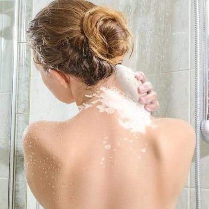 50PCS Soap Exfoliating Bags Cotton Linen Foaming Soap Saver Bag Pouch Drawstring