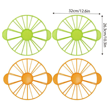 2pcs Cake Slicer Equalizer Split Cutter Baking Tools Plastic DIY Cake Divider